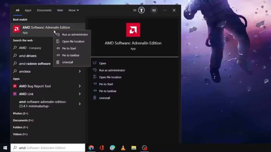 صورة لـ حلول مُناسبة لإصلاح مشاكل تشغيل تطبيق AMD Radeon على Windows | 1s4LN9-YG881wU-mp4wfZ2g-DzTechs