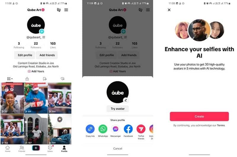 صورة لـ كيفية إنشاء صورة رمزية مجانية ومُبتكرة بالذكاء الاصطناعي على TikTok | 17X8IrgVOXlZHPAfPfiL2vw-DzTechs