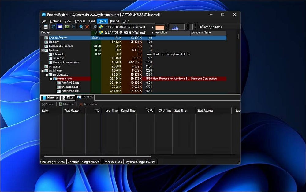 صورة لـ كيفية تسجيل خروج المُستخدمين الآخرين على Windows 11 لتحسين إدارة الحسابات | 1FcQO-xxHuxDpHvwJ60822w-DzTechs