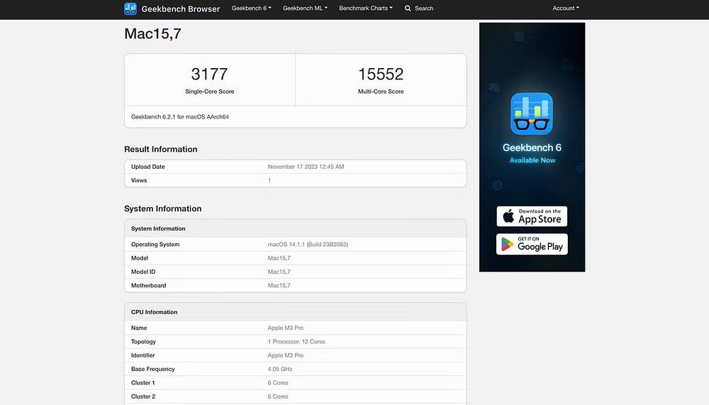 صورة لـ مُراجعة MacBook Pro مقاس 16 بوصة المُزوَّد بـ M3 Pro: إلقاء نظرة شاملة من الداخل والخارج | 1Jr_xSS5BwzazfnIF0r_fig-DzTechs