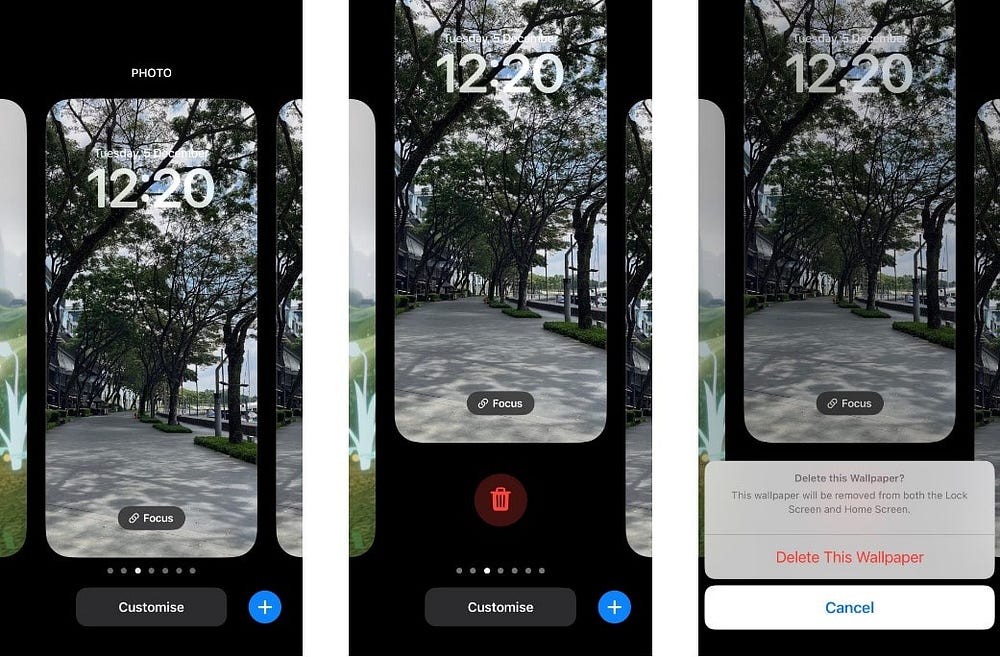 صورة لـ كيفية حذف خلفيات الشاشة المُستخدمة من الـ iPhone الخاص بك | 1Lxn5pb9c187ynVPzXS74tQ-DzTechs