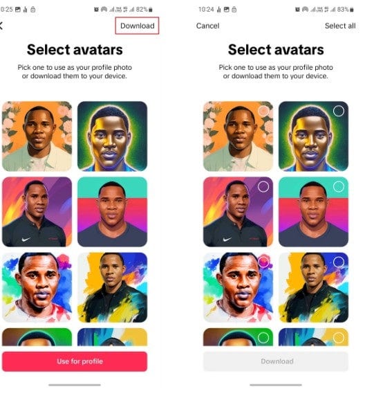 صورة لـ كيفية إنشاء صورة رمزية مجانية ومُبتكرة بالذكاء الاصطناعي على TikTok | 1OSHCJT5VEOoW9u0uW232Cw-DzTechs