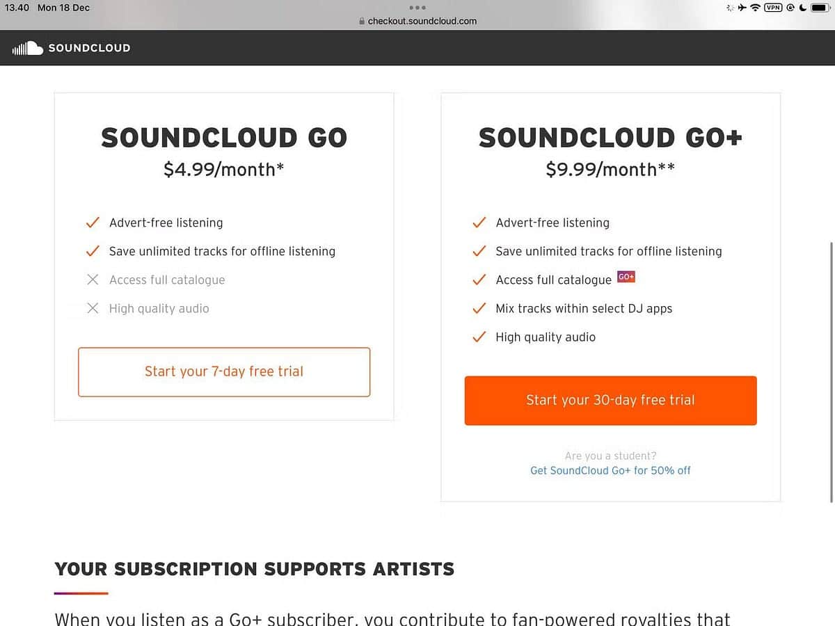 صورة لـ مُقارنة بين SoundCloud و Spotify: الاختيار الأمثل للاستماع إلى الموسيقى والبودكاست عبر الإنترنت | 1hySPrP82c2DiF7FhWAoIDw-DzTechs