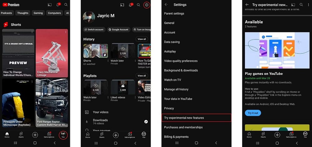 صورة لـ YouTube يختبر تضمِّين الألعاب المُصغَّرة (إليك كيفية الاستمتاع بـ Playables) | 1kiD_gRF1hbroUbkkCiZtmA-DzTechs