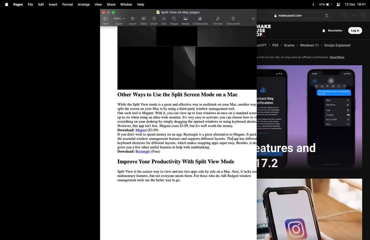 صورة لـ كيفية الإستفادة من تقسيم الشاشة على الـ Mac باستحدام ميزة “العرض المُتقابل” | 1oIUGXop_o4_ZYIfAKBhjLw-DzTechs