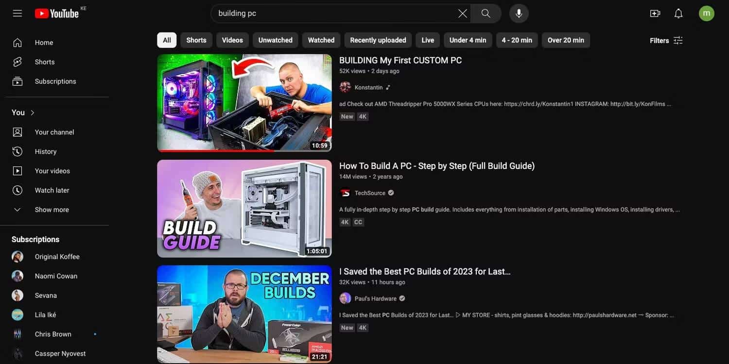 صورة لـ كيفية إنشاء قائمة تشغيل مُخصصة لمقاطع الفيديو المفضلة لديك على YouTube | 1opPa8WFF23gsaqRxpoJ1iQ-DzTechs