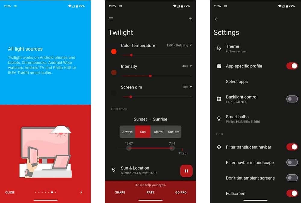 صورة لـ ما هو مرشح الضوء الأزرق على نظام Android وأي تطبيق يعمل بشكل أفضل؟ | 1tOQ5Z8ZDNBrdYxjli2_sSQ-DzTechs