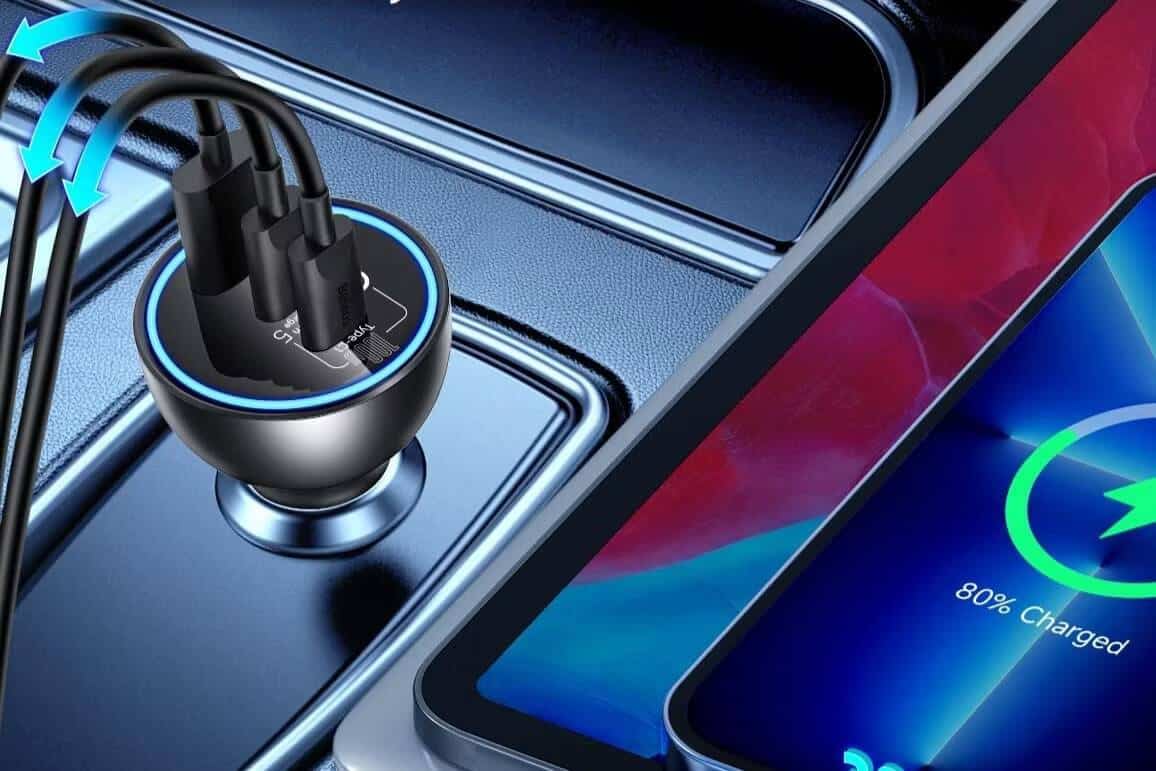 صورة لـ استعراض أفضل شواحن الـ iPhone المُخصصة للسيارات في هذا العام | baseus-car-charger