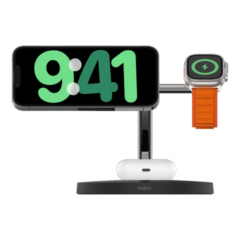 صورة لـ أفضل شواحن Apple Watch المُتاحة في هذا العام التي تستخدم أحدث التقنيات | belkin-3-in-1-charging-station.avif_
