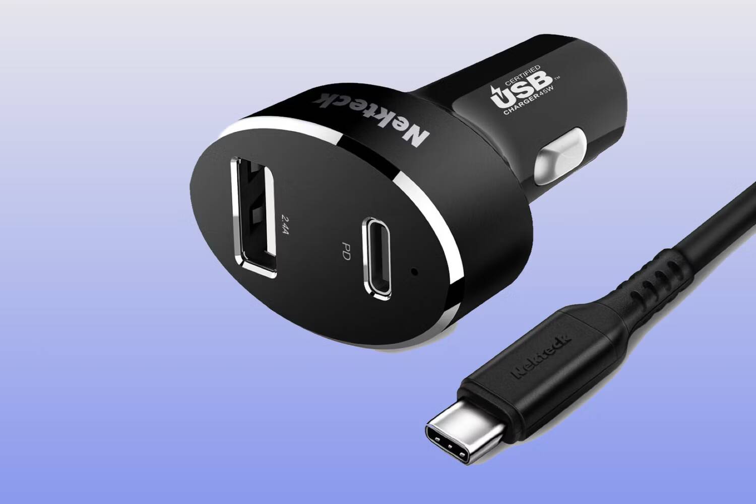 صورة لـ استعراض أفضل شواحن الـ iPhone المُخصصة للسيارات في هذا العام | nekteck-car-charger