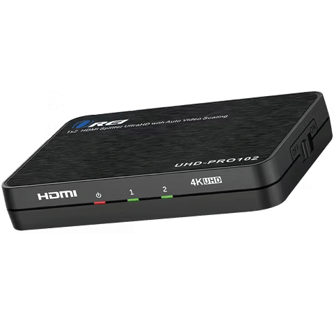 صورة لـ أفضل أجهزة توزيع HDMI المُتاحة في هذا العام لتوصيل المزيد من الشاشات بإعدادك | orei-uhd-pro102-4k-hdmi-splitter-device.avif_