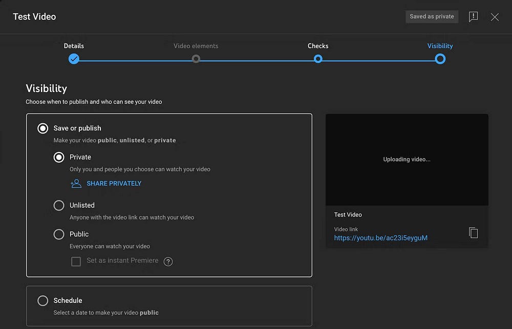 صورة لـ فهم الاختلافات بين مقاطع الفيديو الخاصة والعلنية وغير المُدرجة على YouTube | 1AInc_74mSmfnlrWc5_S1qQ-DzTechs