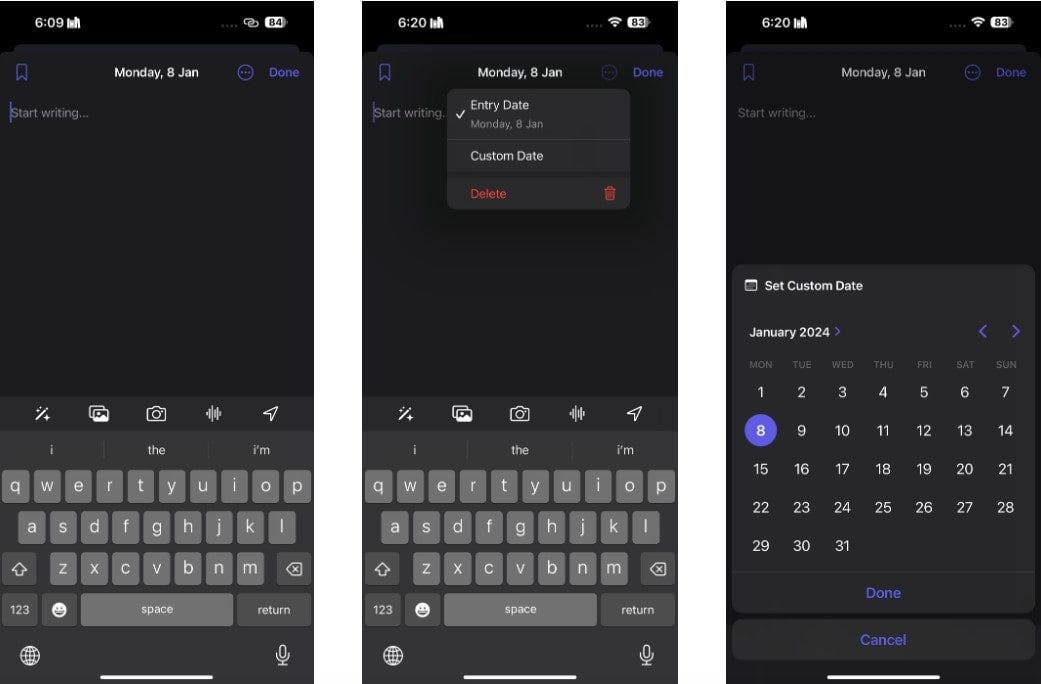 صورة لـ كيفية استخدام تطبيق “اليوميات” من Apple لتسجيل المُذكرات الشخصية | 1AnTNP6uKoUMf4IjUtrLGVA-DzTechs