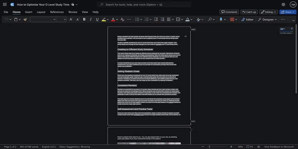 صورة لـ إرشادات سهلة لتكرار صفحة في Microsoft Word بشكل فعّال | 1Bl4alQOYOptfQvlCysxzlQ-DzTechs