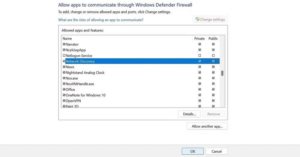 صورة لـ كيفية إصلاح الخطأ “تم إيقاف تشغيل اكتشاف الشبكة” على Windows | 1EKTJdCCaOla2IPYIY7Vqjg-DzTechs