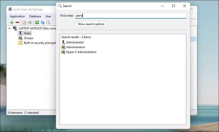 صورة لـ كيفية تمكين إدارة المُستخدمين والمجموعات المحلية في إصدار Home من Windows 11/10 | 1HGGbdL1k6askwsUrOvAQJg-DzTechs