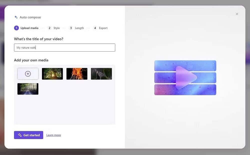 صورة لـ دليل استخدام Clipchamp AI Creator لإنشاء وتعديل مقاطع الفيديو بسهولة | 1H_WUpnFj29xBcIr-jVIKKQ-DzTechs
