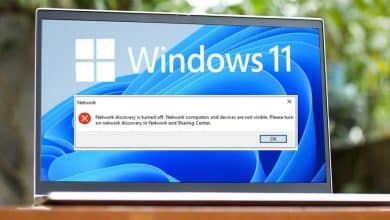 صورة لـ كيفية إصلاح الخطأ “تم إيقاف تشغيل اكتشاف الشبكة” على Windows | 1ajbMegojfMuwjZ92cqzXuw-DzTechs
