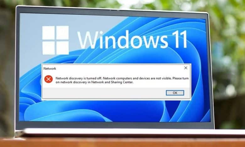 صورة لـ كيفية إصلاح الخطأ “تم إيقاف تشغيل اكتشاف الشبكة” على Windows | 1ajbMegojfMuwjZ92cqzXuw-DzTechs