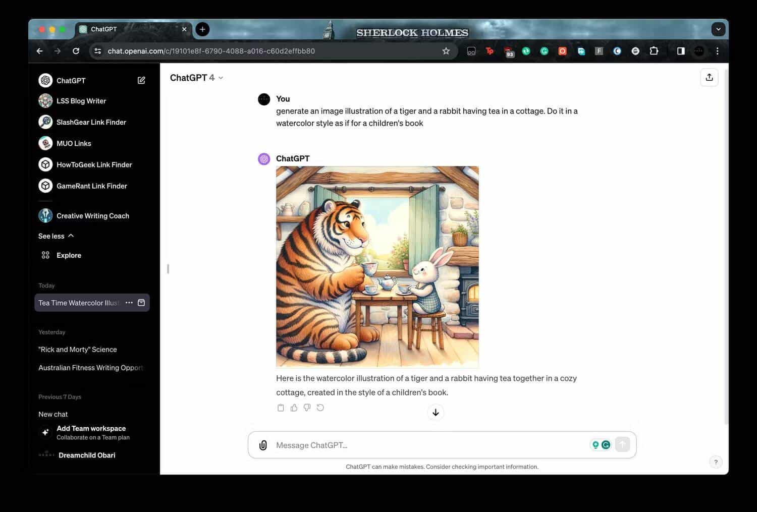 صورة لـ كيفية استخدام DALL-E في ChatGPT-4 لإنشاء صور بالذكاء الاصطناعي | 1akNcWmqe7DrvFwn0yTdESw-DzTechs