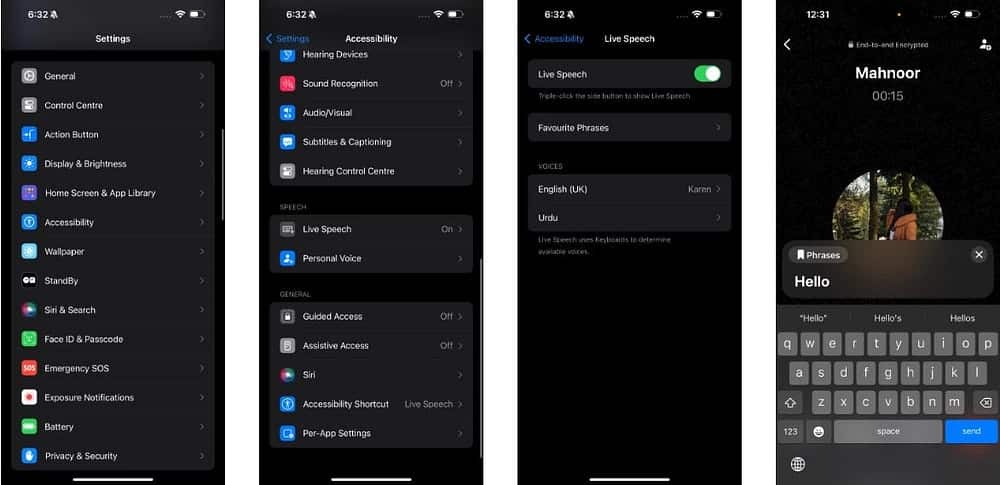 صورة لـ كيفية كتابة ما تُريد قوله ونطقه بصوت عالٍ أثناء مكالمات FaceTime على الـ iPhone | 1bjueJuFh6i2-wKPIuKpQQ-DzTechs
