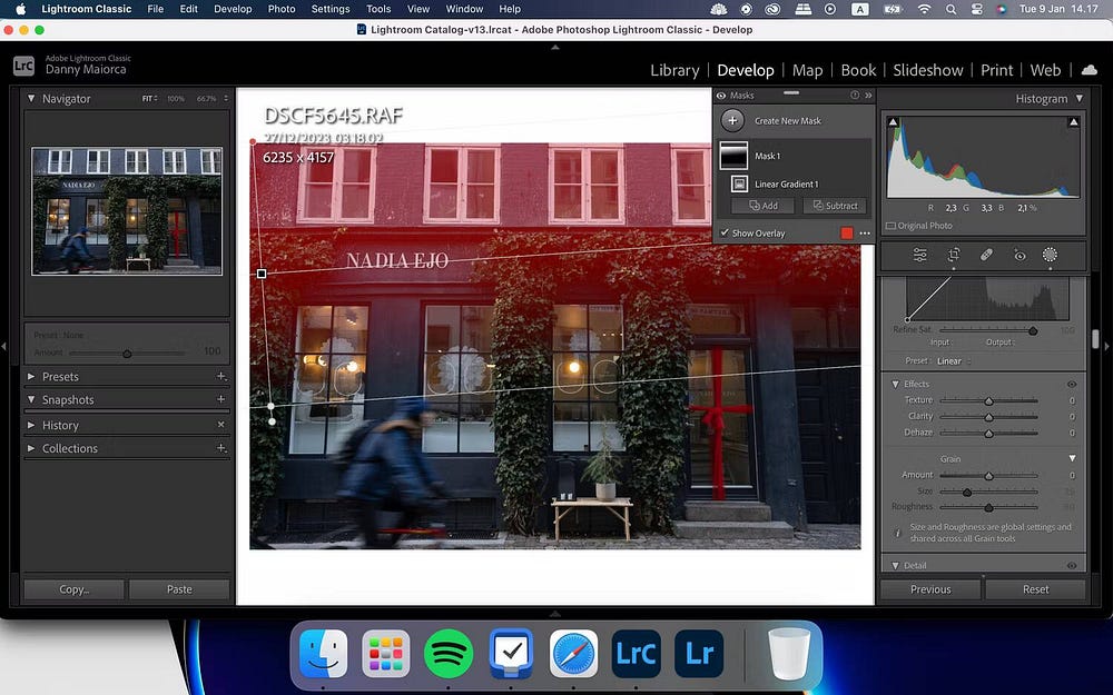 صورة لـ كيفية جعل الخلفية غير واضحة في Adobe Lightroom بخطوات بسيطة | 1cogcbzKSQRR36Ui3aXoyMA-DzTechs