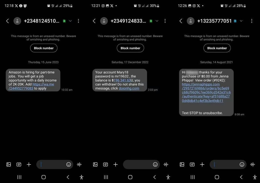 صورة لـ التصيّد الإلكتروني والرسائل النصية القصيرة الاحتيالية والمكالمات الهاتفية الاحتيالية: ما الفرق؟ | 1duC7t-jISPhIzsAXksYKUA-DzTechs