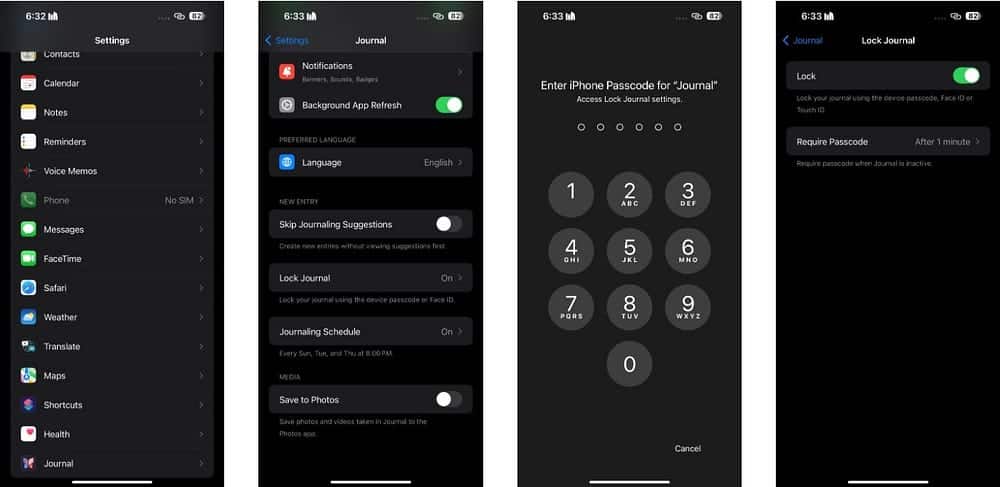صورة لـ كيفية استخدام تطبيق “اليوميات” من Apple لتسجيل المُذكرات الشخصية | 1fV9C5UnLEt5e37CEchKCQw-DzTechs