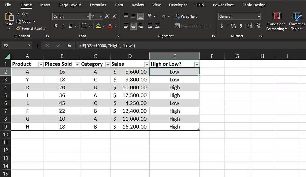 صورة لـ كيفية إتقان استخدام “أكبر من أو يُساوي” (>=) في Excel لتعزيز تحليل البيانات | 1iwsG-3nFmGsxQtR2WcB2oQ-DzTechs