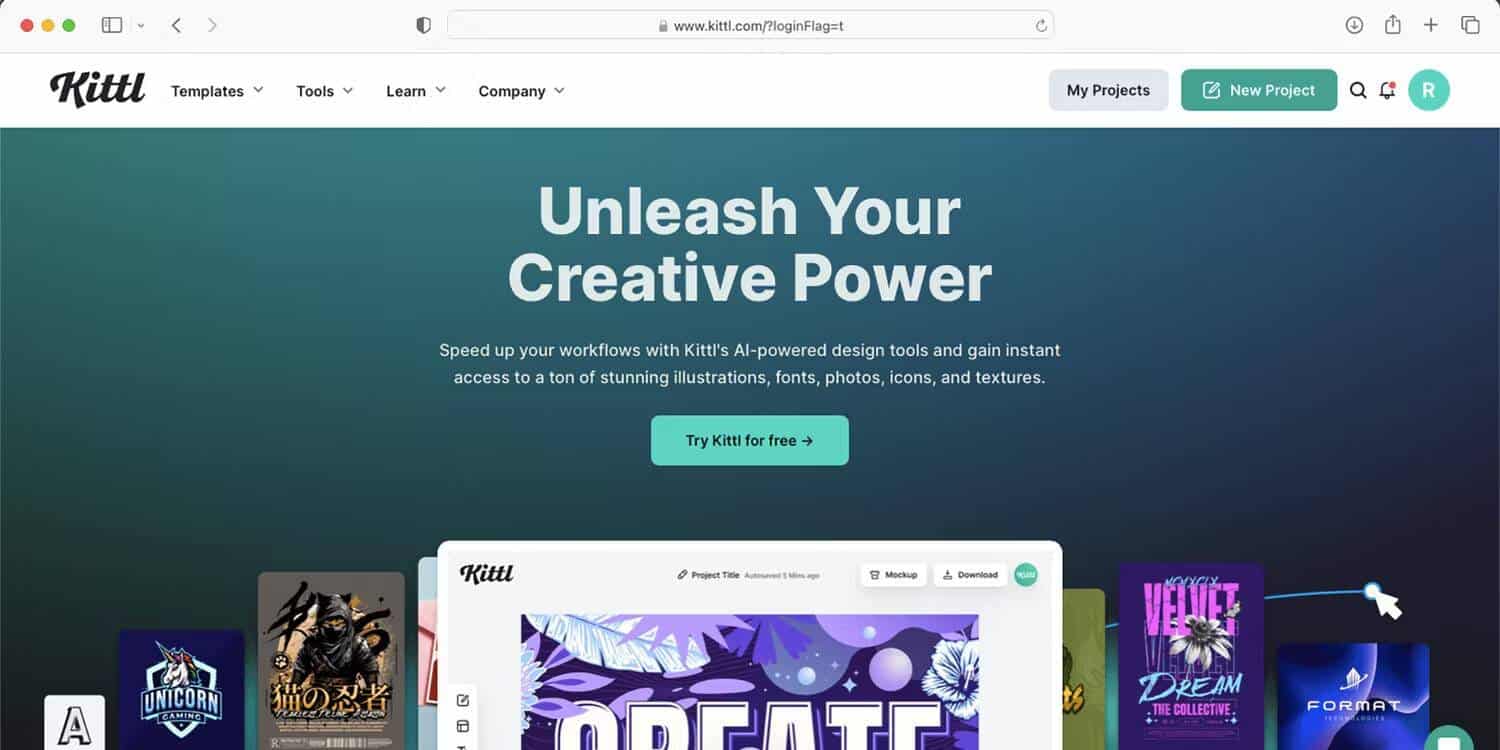 صورة لـ أفضل الطرق لإنشاء الشعارات باستخدام Kittl بأكثر الأساليب إبداعًا | 1jaDGM471NRwJdKssjOQ2JA-DzTechs
