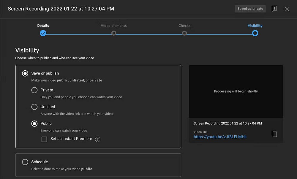صورة لـ فهم الاختلافات بين مقاطع الفيديو الخاصة والعلنية وغير المُدرجة على YouTube | 1n4XLne1xl1BHFp5rhkFgkg-DzTechs