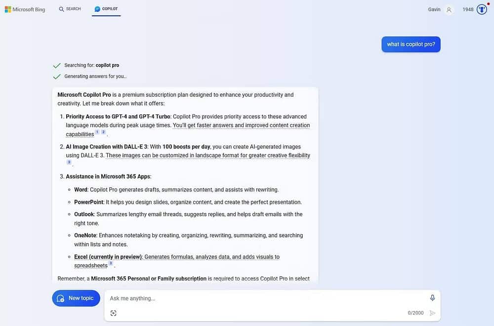 صورة لـ مُقارنة بين Copilot و Copilot Pro: كيف يختلفان؟ وهل يجب عليك الترقية؟ | 1rfMlbY-EV5wzJEn5ah4-iQ-DzTechs