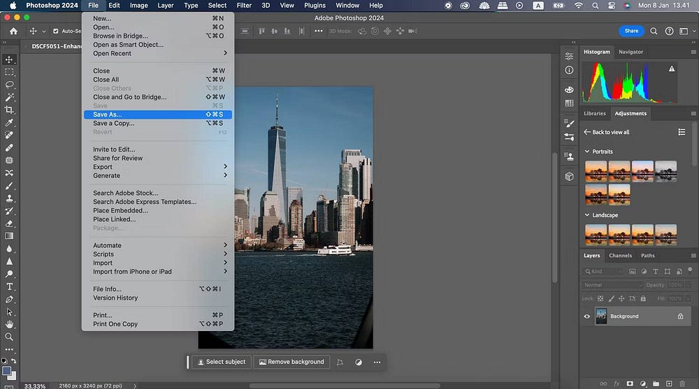 صورة لـ خطوات فعّالة للحفاظ على جودة عالية عند حفظ الصور في Photoshop | 1tyexB2PPKGvhi4DAXovMIg-DzTechs