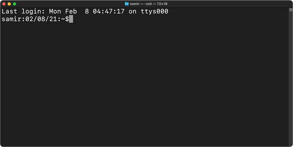 صورة لـ كيفية تخصيص مُوجه zsh في الوحدة الطرفية على macOS | 1xOr85cYVJ6HQ_ZiaC8gRFg-DzTechs
