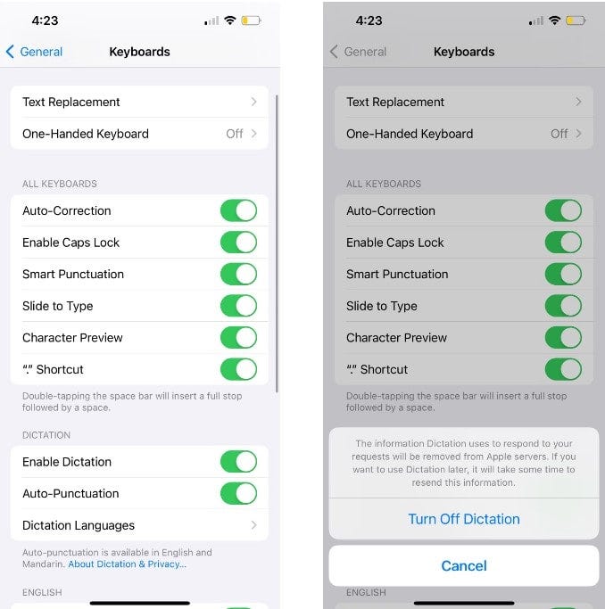 صورة لـ إصلاحات عندما لا يعمل الإملاء على الـ iPhone الخاص بك | 1xlQMgqGKyupAQA1PM5pOng-DzTechs