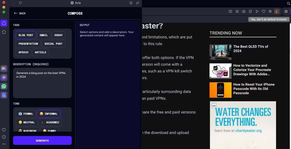 صورة لـ استكشاف أفضل متصفحات الويب المدعومة بتقنيات الذكاء الاصطناعي لتحسين تصفحك | 1zBhvjr82sNoSdQYPoYALxA-DzTechs