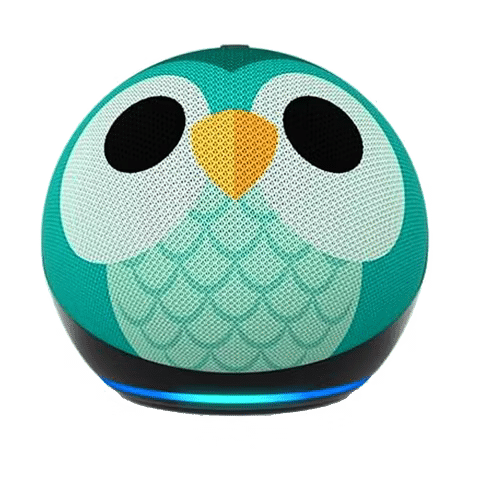 صورة لـ أفضل مُشغِّلات الموسيقى المُخصصة للأطفال للإستمتاع بالكتب الصوتية والقصص | echo-dot-kids-5th-gen-3.avif_