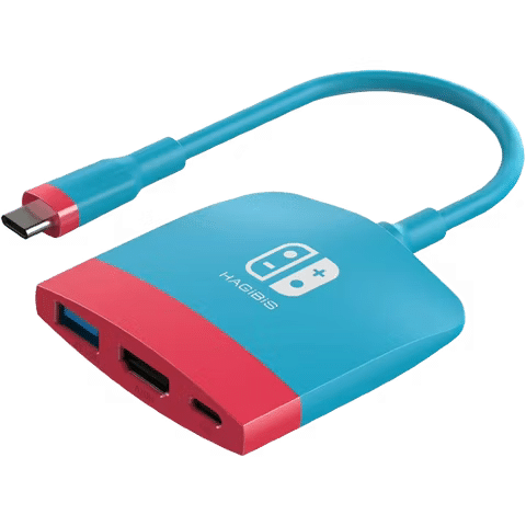 صورة لـ تصنيف أحدث قواعد توصيل Nintendo Switch لتحسين تجربة اللعب | hagibis-switch-dock.avif_