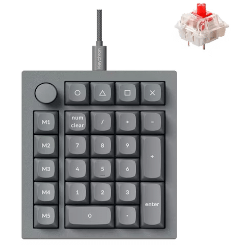 صورة لـ أفضل لوحات المفاتيح المُخصصة للألعاب لتحسين تجربتك أثناء اللعب | keychron-q0-plus-wired-keypad-tag.avif_