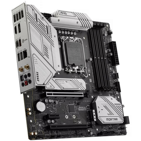 صورة لـ أفضل اللوحات الأم B760 المُتاحة هذا العام: دليل الشراء الشامل | msi-b760m-mortar.avif_