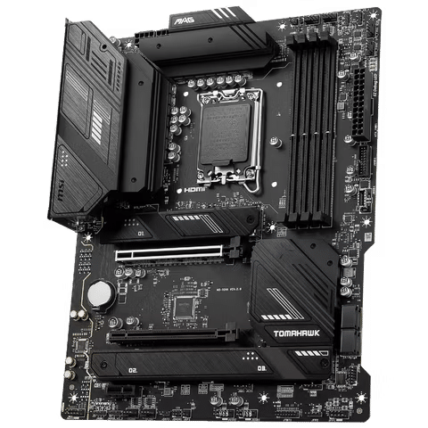 صورة لـ أفضل اللوحات الأم B760 المُتاحة هذا العام: دليل الشراء الشامل | msi-tomahawk-b760.avif_