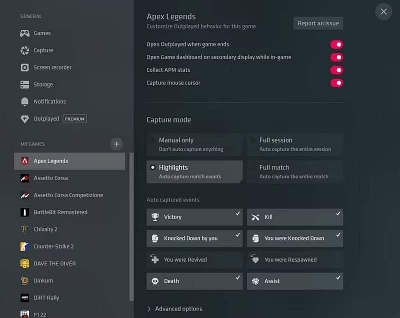 صورة لـ أفضل الطرق لتسجيل أبرز لحظات اللعبة بدقة عالية تلقائيًا من خلال أي بطاقة رسومات | 109bj3wpvK64m4zy9CWcLcA-DzTechs