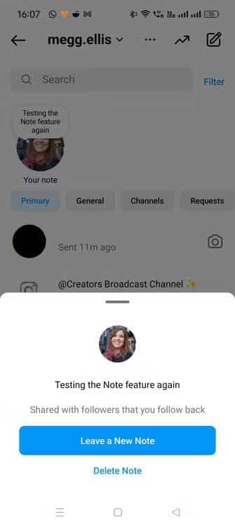 صورة لـ دليل استخدام ميزة الملاحظات في Instagram لمشاركة حالتك الحالية | 129DWGznhVQLR-937IGUTdw-DzTechs