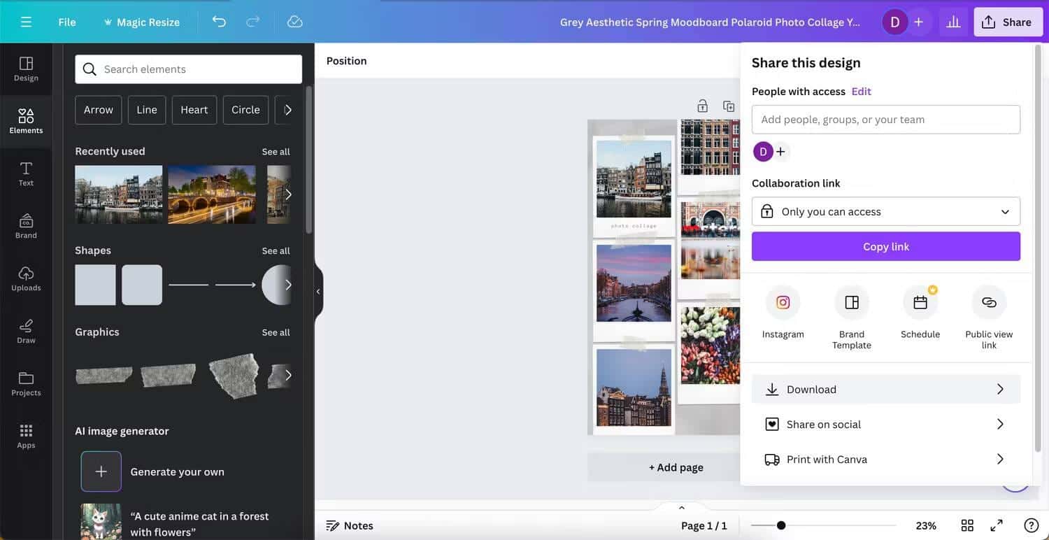 صورة لـ كيفية إنشاء صورة مُجمَّعة (كولاج) في Canva من خلال خطوات بسيطة | 1Ago4Ot5FzVKsujBnsQGwCA-DzTechs