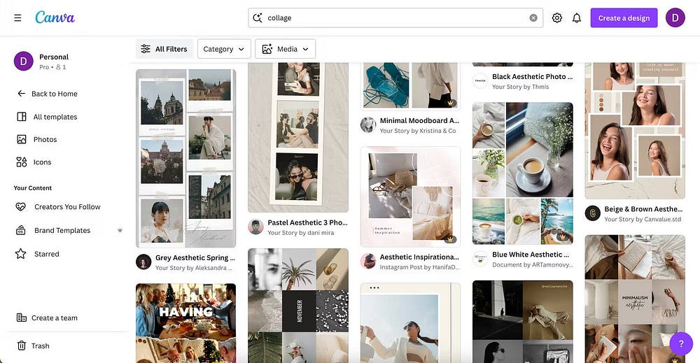 صورة لـ كيفية إنشاء صورة مُجمَّعة (كولاج) في Canva من خلال خطوات بسيطة | 1FCPE1VlpdfCKFfAGg_8T3A-DzTechs