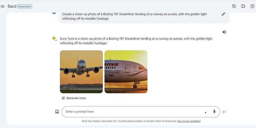 صورة لـ كيفية استخدام Google Bard لإنشاء صور مُولدة بالذكاء الاصطناعي | 1FNqhrQZbBhlAt-4VIc4gSQ-DzTechs