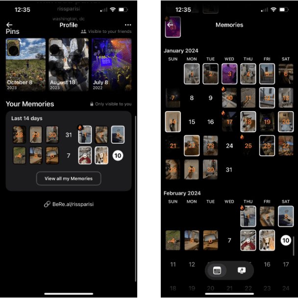 صورة لـ ما هي ميزة السلاسل (Streaks) على BeReal؟ كيف تبدأ سلسلة BeReal | 1MYt7_bc2BsuyzGuYQ1_utA-DzTechs