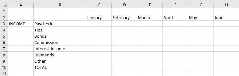 صورة لـ دليل إنشاء وتتبع الميزانية الشخصية باستخدام Excel لفهم نمط إنفاقك | 1MvP1R6WU5QoMTfERW6lKlw-DzTechs