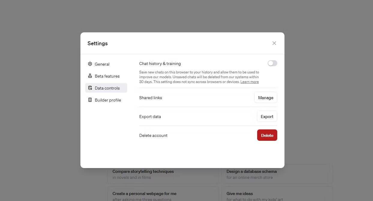 صورة لـ هل أنت قلق بشأن خصوصيتك على ChatGPT؟ إليك كيفية حماية بياناتك | 1TU2Dd5yZ88Z0BNfrMOCi_Q-DzTechs