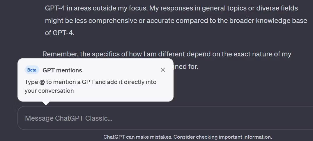 صورة لـ كيفية استخدام “إشارات GPT” لاستدعاء GPTs المُخصصة في أي محادثة ChatGPT | 1V0qKtG6_Dgf5tzPSTwDzuA-DzTechs
